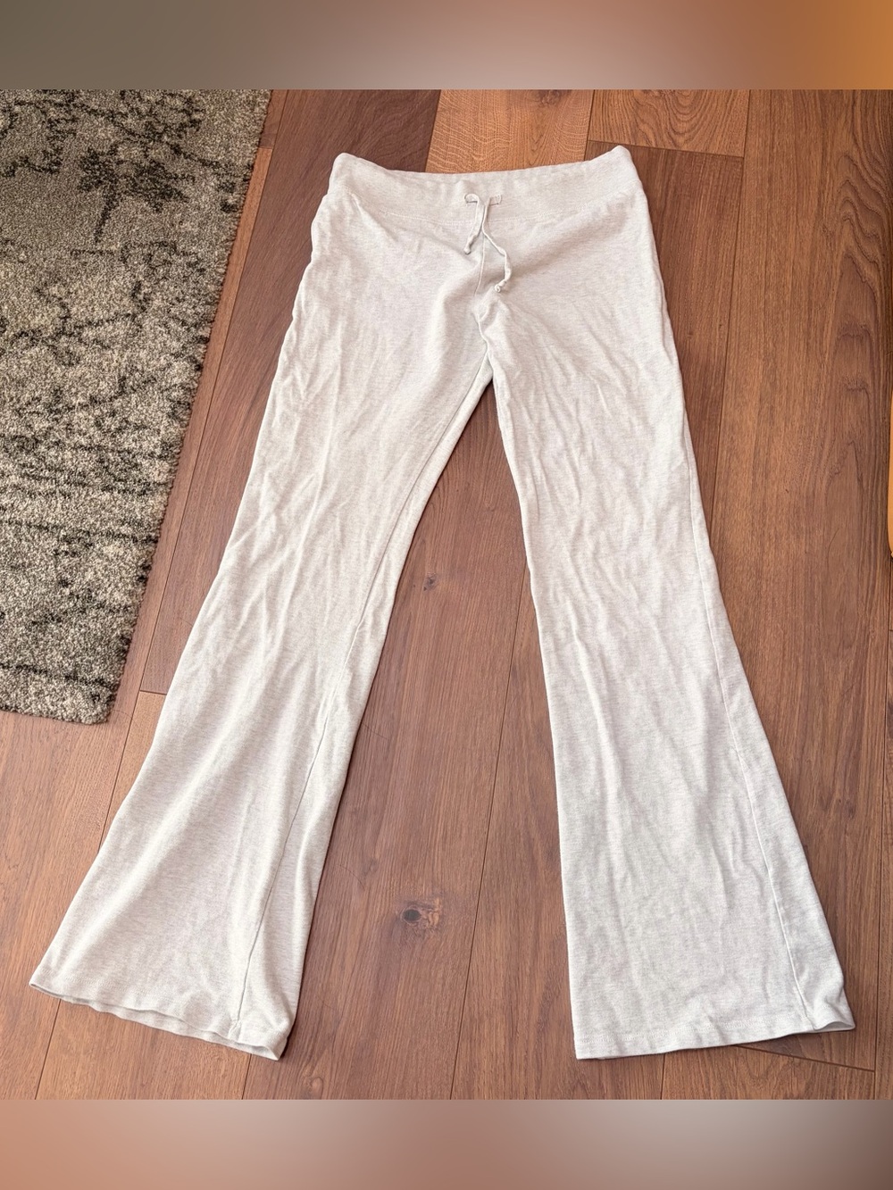 Brandy Melville Grey Flare Lounge Pants